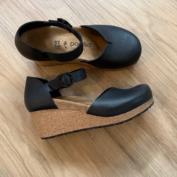 Papillio (Birkenstock) Wedge 
Black Size 37 - Picture 5 of 7